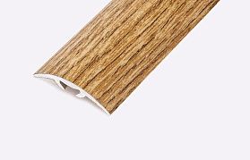 Порог (стык) Русский профиль  разноуровневый ламинированный с дюб, 30*1800 мм, Виноградная лоза